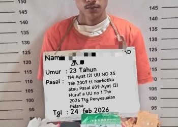 Bandar Narkoba Ketar Ketir di Labuhanbatu, 1 KG Sabu Bersama Kurir Ditangkap Dari Bilah Hulu 