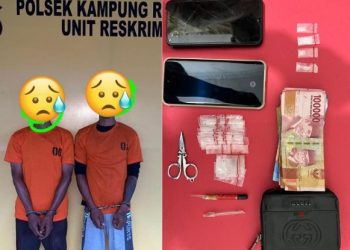 Peredaran Sabu di Teluk Panji Terungkap, Sejumlah Barbut dan 2 Pelaku Diamankan Salah Satu Residivis