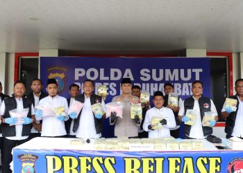 Pencapaian Luar Biasa, Polres Labuhanbatu Ungkap 31,5 Kg Sabu dan 30.000 Butir Ekstasi