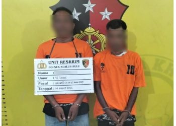 Polsek Kualuh Hulu Ungkap Kasus Narkotika, Dua Pria Asal Tanjung Balai Diamankan