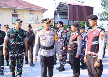 Polres Labuhanbatu Bersama Lintas Sektoral Siap Amankan Idul Fitri 1447 H/2026, Kapolres Pastikan Stok BBM Aman