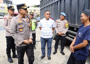 Kapolres Labuhanbatu Cek Pos Pam dan Pos Pelayanan, Pastikan Pengamanan Ops Ketupat Toba 2026 Berjalan Optimal