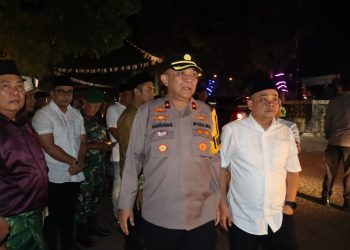 Polres Labuhanbatu Hadirkan Rasa Aman di Tengah Masyarakat, Amankan Pawai Takbiran Idul Fitri 1447 H