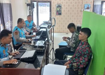Antusiasme Tinggi, 151 Casis Ikuti Verifikasi Penerimaan Polri TA 2026 di Polres Labuhanbatu