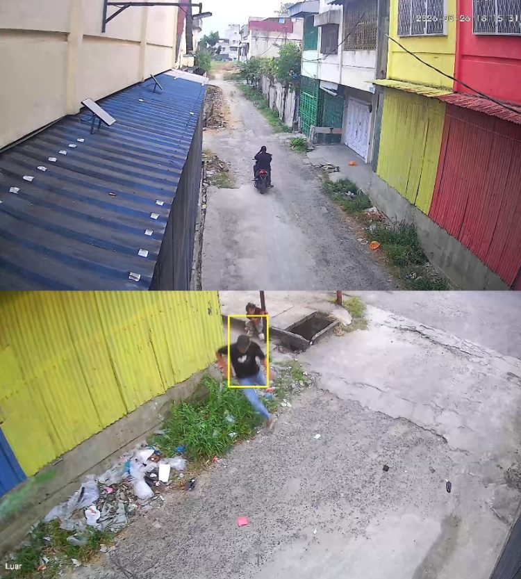 Beredar rekaman CCTV yang memperlihatkan detik-detik aksi penjambretan ponsel milik seorang warga. Dalam video tersebut, tampak korban sedang menggunakan handphone miliknya di pinggir jalan, kemudian secara tiba-tiba dirampas oleh pelaku yang langsung melarikan diri menggunakan sepeda motor bersama rekannya.