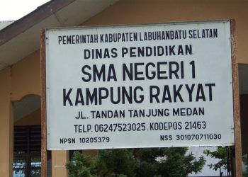 Diduga Selewengkan Dana BOS Ratusan Juta, Kepala SMA Negeri 1 Kampung Rakyat Terancam Dilaporkan LPSH RI  ke Tipikor