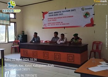 70 Anggota Hadiri RAT, Koperasi Merah Putih Syariah Jalan Tengah Perkuat Transparansi dan Ekonomi Desa
