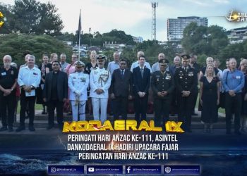 Fajar Ambon dan Jejak Para Pahlawan: TNI AL Hadiri Peringatan Hari ANZAC ke-111