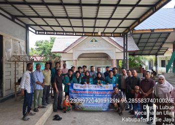 Unsyiah Serahkan Instalasi Air Bersih Tenaga Surya untuk Warga Pidie Jaya Pascabencana