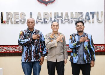 Keluarga Besar DPD IPK Labuhanbatu Silaturahmi ke Mapolres, Apresiasi Kinerja Pemberantasan Narkoba