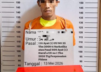 Drama Tengah Malam di Rantau Selatan, Pengedar Sabu Diciduk Polisi
