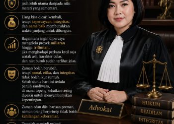 “Jangan Tukar Harga Diri dengan Dua Juta Rupiah”  Pesan Moral Advokat Rikha Permatasari untuk Menjaga Integritas