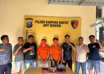Drama Penggerebekan di Kebun Sawit: Dua Pengedar Sabu Dibekuk Polisi Sabu 2,02 Gram Disita
