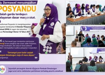 Transformasi Posyandu Jadi Garda Terdepan Pelayanan Masyarakat, Ny. Darmawati Saragih Ajak Warga Aktif Manfaatkan Layanan Kesehatan