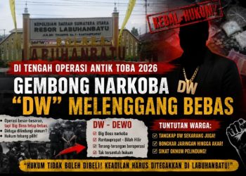 Kebal Hukum? Gembong Narkoba DW Alias Dewo Diduga Bebas Beroperasi Ditengah Operasi Antik Toba 2026 di Labuhanbatu