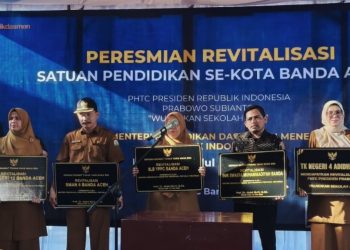 Mendikdasmen RI Resmikan Revitalisasi SMK Muhammadiyah Aceh Serentak Barengan 28 Sekolah se Kota Banda Aceh