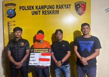 Kesigapan Sekuriti PT Tolan Tiga Indonesia Berbuah Manis, Pencuri Sawit Dibekuk Polsek Kampung Rakyat Bergerak Cepat