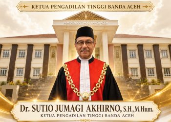 Dr. Sutio Resmi Pimpin Pengadilan Tinggi Banda Aceh, Ketua MA Titip Amanah Integritas dan Keteladanan