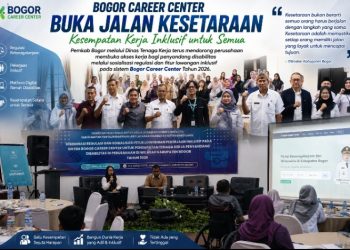 Luar Biasa!! Pemkab Bogor Buka Jalan Kesetaraan, Penyandang Disabilitas Didorong Masuk Dunia Kerja Lewat Bogor Career Center