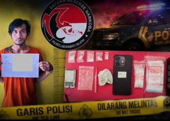 Laporan Warga tak Bertepuk Sebelah Tangan, Satres Narkoba Polres Labusel Ringkus Penyalahguna Sabu di Torgamba