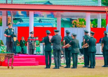 Pangdam XV/Pattimura Lantik 1.252 Prajurit Muda, Langkah Awal Menjaga Merah Putih