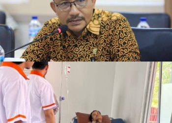 Lazismu Aceh Utara dan Haji Uma Bantu Mualaf Asal Maumere yang Dirawat di RSUD Cut Meutia