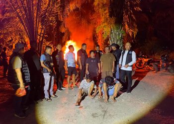 Viral di Medsos, Satres Narkoba Polres Labuhanbatu dan Kodim 0209/LB Gerebek Lokasi Diduga Peredaran Narkoba di “Lidi-Lidi”