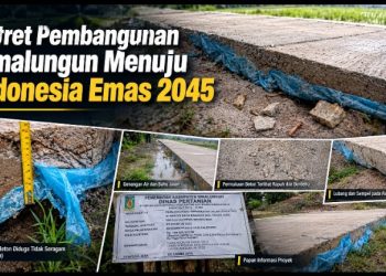 Diduga Aspirasi Anggota DPRD, Begini Kualitas Proyek Jalan Usaha Tani di Simalungun: Mampukah Menuju Indonesia Emas 2045?