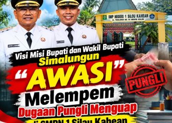 Visi Misi Bupati dan Wakil Bupati Simalungun “AWASI” Melempem? Dugaan Pungli 250 per Siswa di SMPN 1 Silau Kahean Menguap Kepsek “Sudah Dikonfirmasi ke Inspektorat