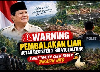 Lapor Pak Presiden Prabowo!! Mafia Ilegal Logging Gasak DAS dan Hutan Register 2 Sibatuloting eks HGU TPL, 5 Mafia Beraksi Respons Tipidter Polres Simalungun Bagai Pepesan Kosong 