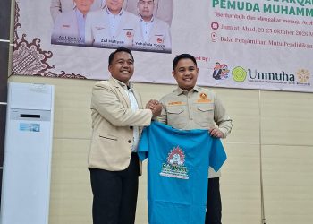 Dzulfikar Ahmad Tawalla Hadiri RAPIMWIL dan Baitul Arqam Madya Pemuda Muhammadiyah Aceh