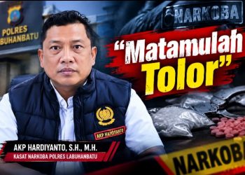 Diduga Kasat Narkoba Labuhanbatu Marah Sebut “Matamulah Tolor” Saat Dikonfirmasi Terkait Penangkapan Bandar Sabu 