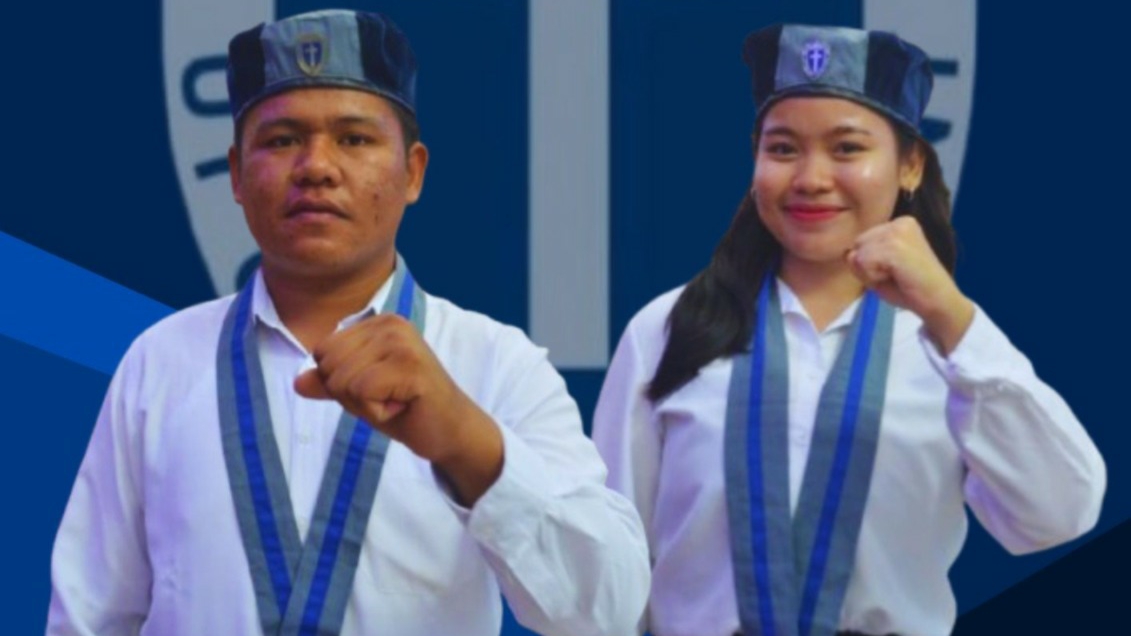 Yova Purba (kiri) dan Flora Simbolon (Foto:ist)