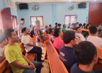 Pdt Thumbur Nadeak Ajak WBP Lapas Narkotika Kelas IIA Pematangsiantar Rajin Beribadah