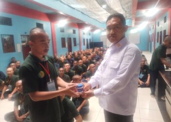 140 Warga Binaan Lapas Narkotika Kelas IIA Pematangsiantar di Tes Urine