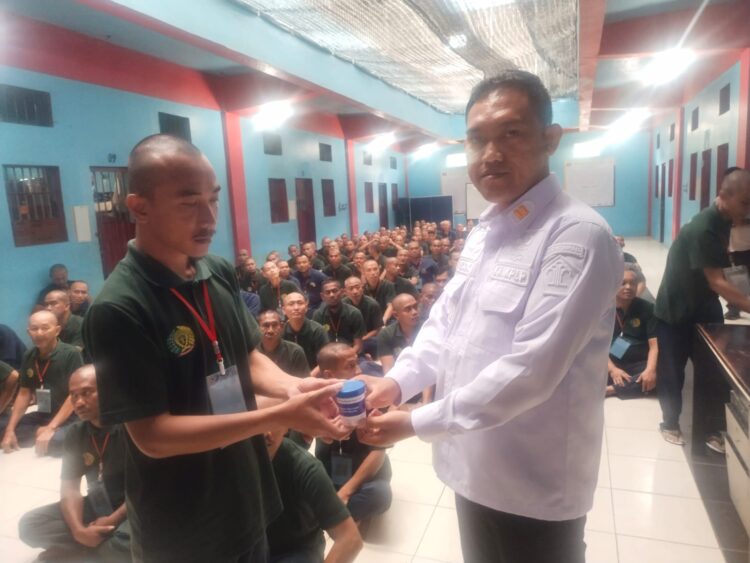 140 Warga Binaan Lapas Narkotika Kelas IIA Pematangsiantar di Tes Urine