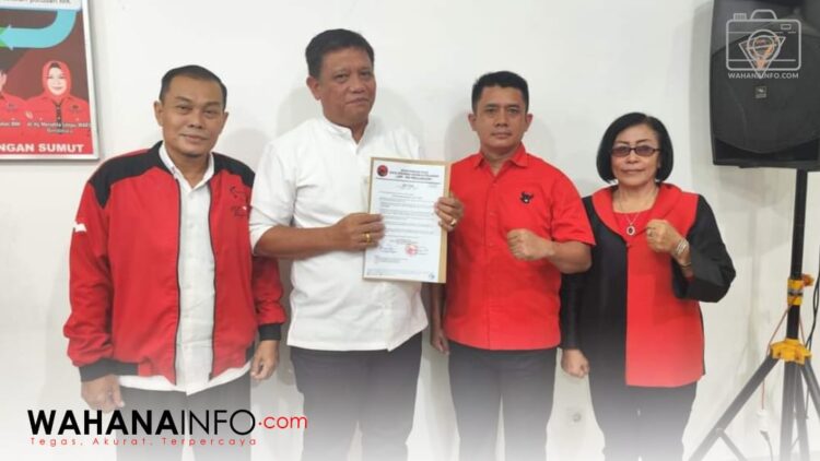 RHS Terima Surat Tugas PDIP, Chrismes Haloho: Akan Konsolidasi Sampai Dapat Rekomendasi