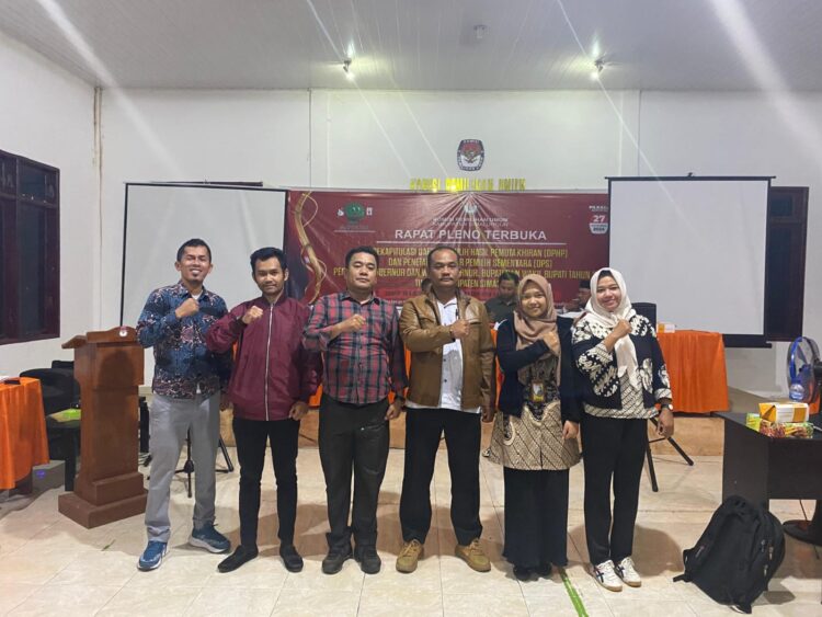 Bawaslu Simalungun Tolak Kurangnya 371 Pemilih Baru dan TMS Bertambah 580 Pemilih di DPS