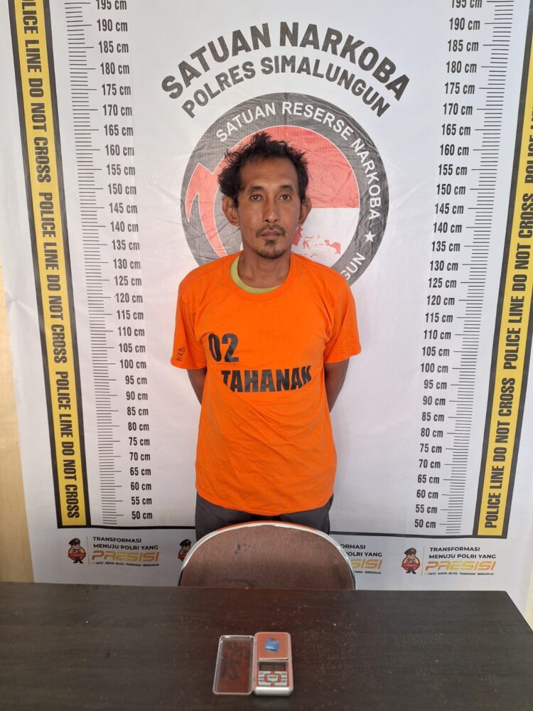 Polsek Saribudolok Ringkus Pengedar Narkoba