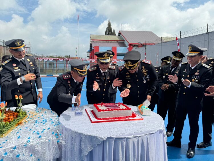 Kalapas Kelas IIA Pematangsiantar Pimpin Upacara Hari Pengayoman ke-79