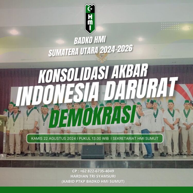 SUMUT BERGERAK- INDONESIA DARURAT DEMOKRASI