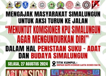 Gerakan Demban Martabas Desak Komisioner KPU Simalungun Mengundurkan Diri