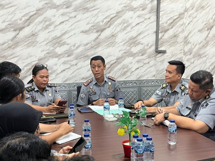 Jabat Kalapas, Sukarno Pimpin Rapat Internal Pejabat Struktural Lapas Pematangsiantar