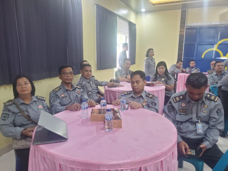 Lima Pejabat Struktural di Lapas Narkotika Kelas IIA Pematangsiantar Ikuti Bimtek LKjIP