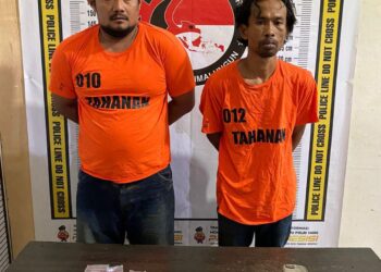 Tembong dan Wadi Diringkus Polres Simalungun, Sabu Sebanyak 32,62 Gram Diamankan