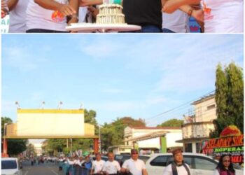 250 Meter Hiou Simalungun Meriahkan HUT Koperasi Ke-77