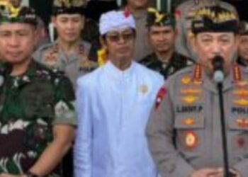 Sukseskan Pilkada 2024, Kapolri dan Panglima TNI Ikuti Doa Bersama Lintas Agama