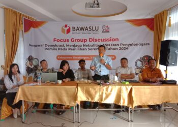 FGD Bawaslu Sumut: Mengawal Demokrasi dengan Menjalin Kerjasama dengan Semua Elemen