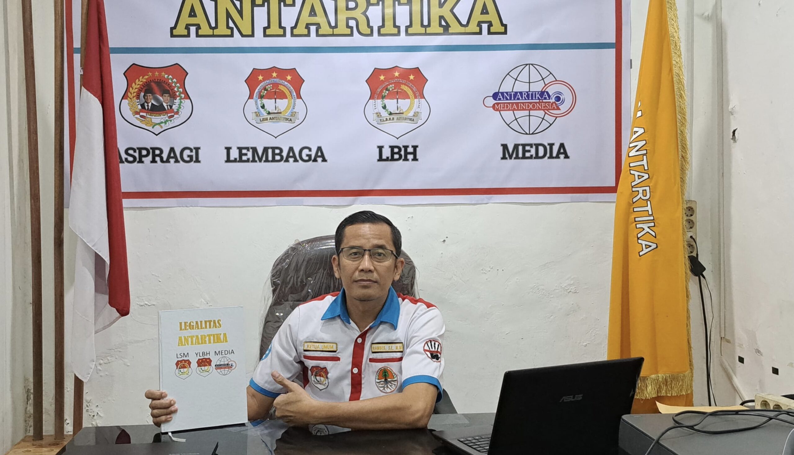Ramses Sitorus Ketua ANTARTIKA