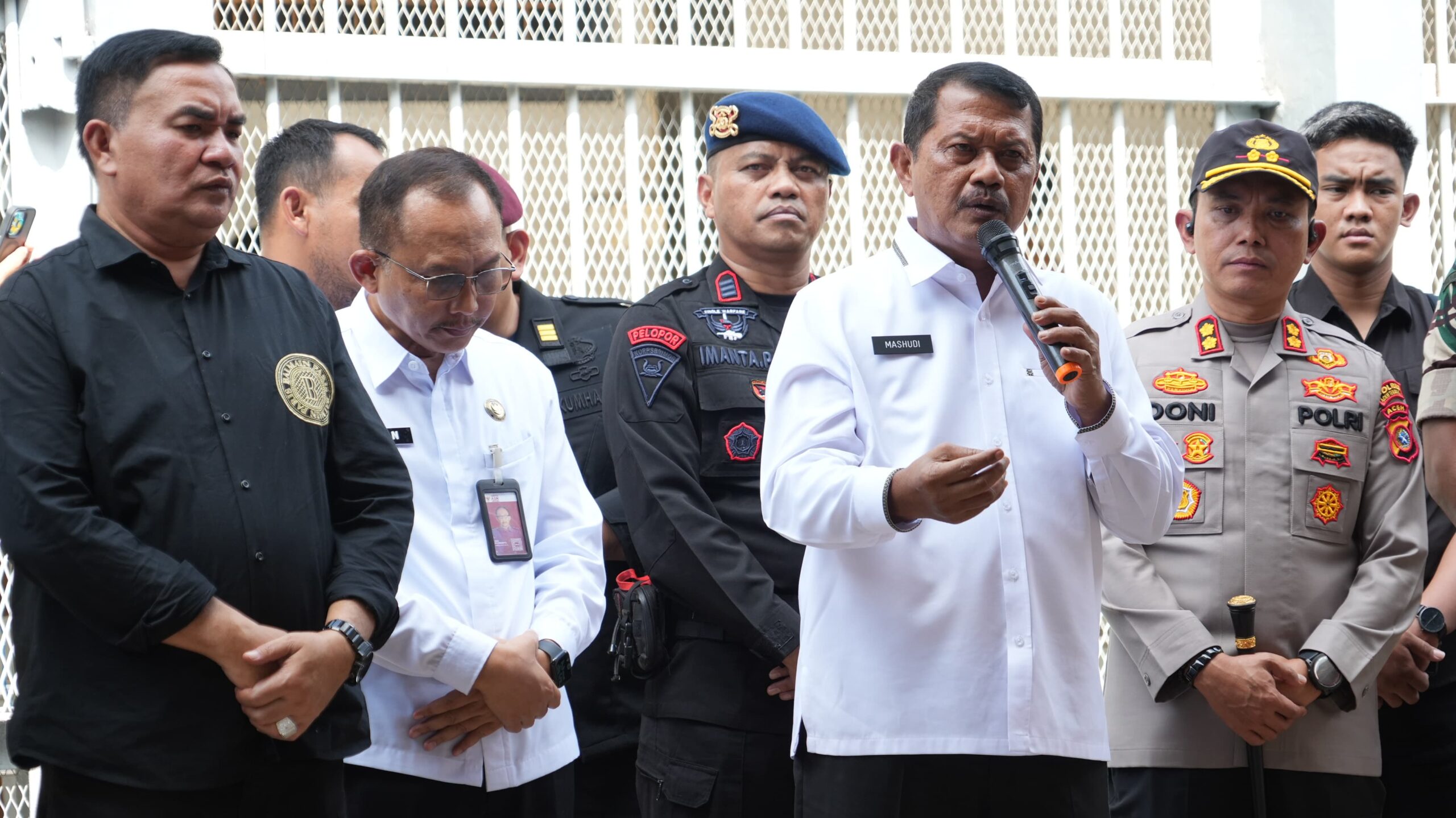 Dirjenpas saat memberikan sambutan